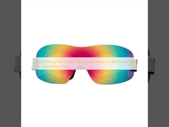 Конные гонки противоударные парашютистые очки UV400 Защита с регулируемым ремнем