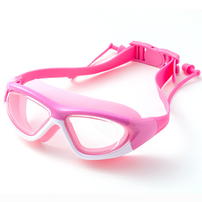 Изумленные взгляды плавания тумана детей анти- с Eyewear спорт объектива берушей слишком большим
